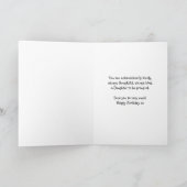 Dochter Verjaardag Kaart - Moonies Rag Doll Gothic (Binnen)