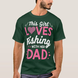 Dochter Vist papa Dochter Matching Vist T-shirt