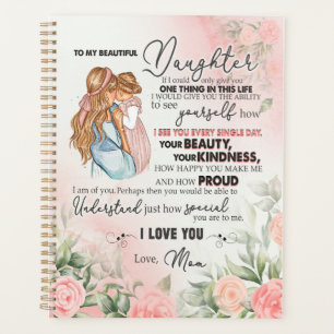 Dochtercadeau Brief aan mijn dochter van mama Planner