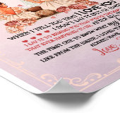 Dochtercadeau | Brief aan mijn dochter van mama Poster (Hoek)