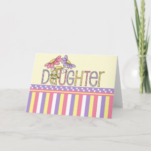 Dochtere T - shirts en GIfts - Ideaal voor Moederd Kaart