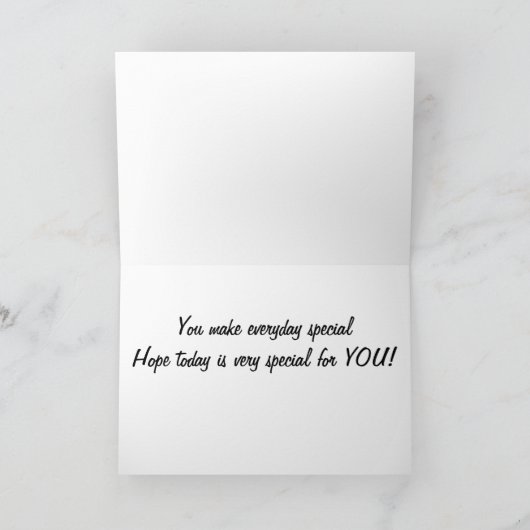 DOCHTERGELUKKIGE MOEDERDAG KAART (Binnen)