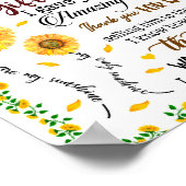 Dochterovers | Naar mijn beste dochter in de wet Poster (Hoek)