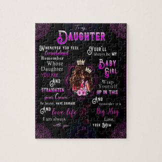 Dochterovers | Naar mijn dochter-liefdesmoeder Legpuzzel