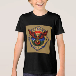 Dochters van de Hemel – Havik Embleem Luchtvaartlo Tri-Blend Shirt