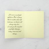 Dochterverjaardagskaart Kaart (Binnen)