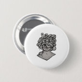 Docile Medusa Button (Voorkant /achterkant)