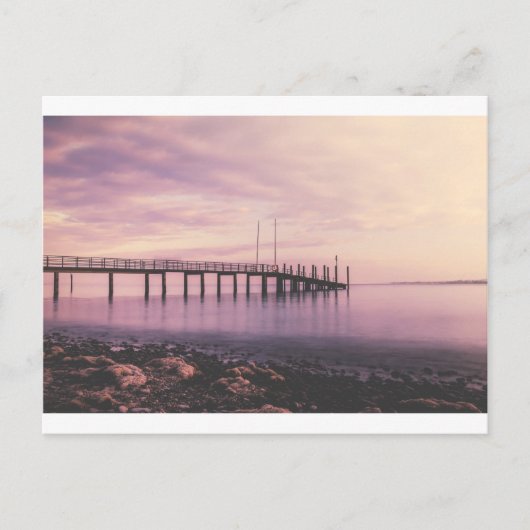 Dock bij Konstanz Briefkaart (Voorkant)