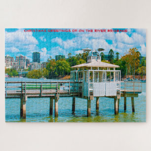 Dock Brisbane Jigzaag Puzzle Legpuzzel