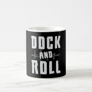 Dock en Roll Boot Zeilzeiler Kapitein Zeilboot Koffiemok
