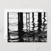 "Dock Grey" JTG Art Briefkaart (Voorkant / Achterkant)