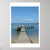 Dock in de zon poster (Voorkant)