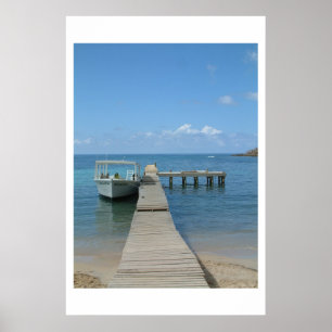 Dock in de zon poster