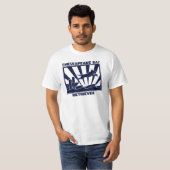 Dock Jumping Chesapeake Bay Retriever T-shirt (Voorkant volledig)
