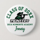 Dock Mennonite Academy Button Logo Custom Personal (Voorkant)