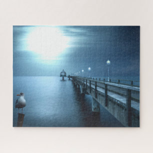 Dock op de Bay Evening Legpuzzel