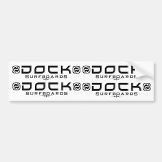 DOCK Surfboards Bumpersticker