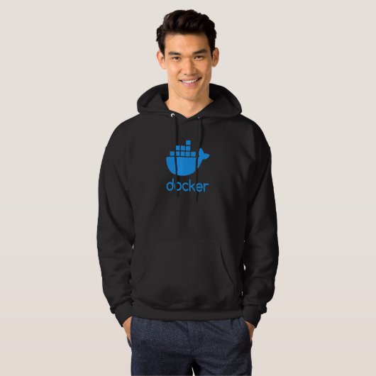 Docker Engine   Software Programming  Coding  Deve Hoodie (Voorkant volledig)