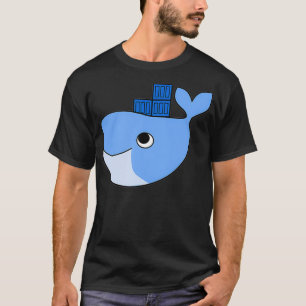 Docker Swarm Container Blue Whale Hackathon Tec T-shirt