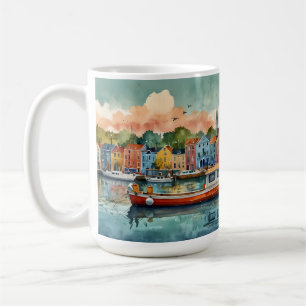 Docking Boats Coffee Mok