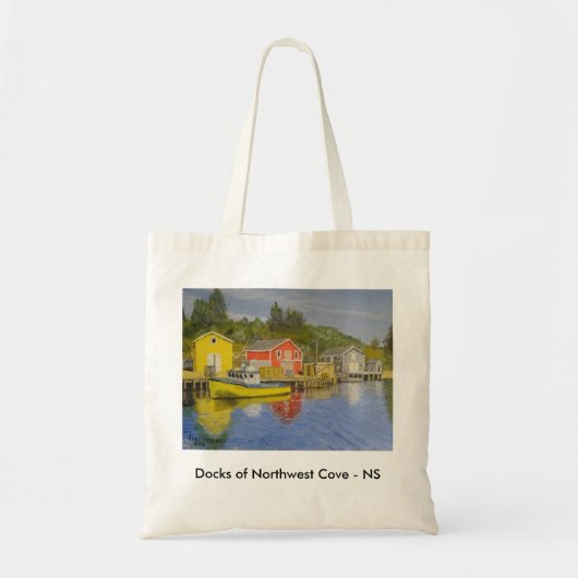 Docks of Northwest Cove - NS Tote Bag (Voorkant)