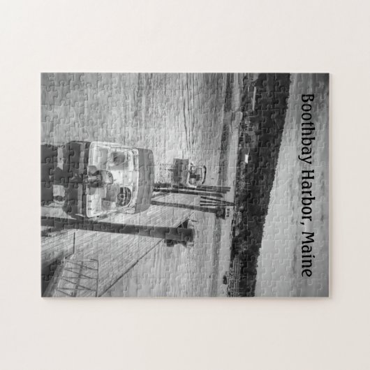 Dockside Boothbay Harbour 11x14 Photo Puzzle w/Box Legpuzzel (Horizontaal)