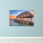 Dockside Sunrise Canvas Afdruk (Insitu (Houten vloer))