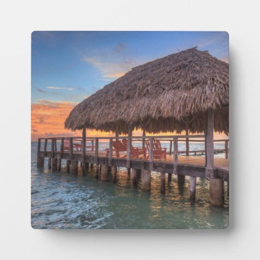 Dockside Sunrise Fotoplaat (Voorkant)