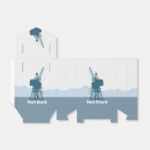 Dockyard Crane Bedankdoosjes (Uitgevouwen)