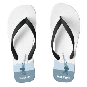 Dockyard Crane Teenslippers
