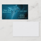 Docteur carte de visite (Devant / Derrière)