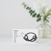 Docteur carte de visite (Debout devant)