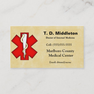 Docteur - Carte de visite et de rendez-vous