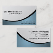 Docteur - cartes de visite (Devant / Derrière)