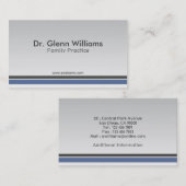 Docteur - cartes de visite (Devant / Derrière)