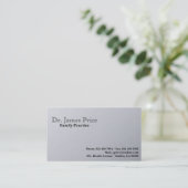 Docteur - cartes de visite (Debout devant)