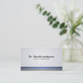 Docteur - cartes de visite (Debout devant)