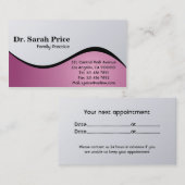 Docteur - cartes de visite (Devant / Derrière)