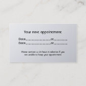 Docteur - cartes de visite (Dos)