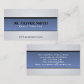 Docteur - cartes de visite (Devant / Derrière)