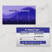 Docteur cartes de visite (Devant / Derrière)