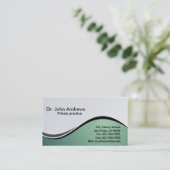 Docteur - cartes de visite (Debout devant)