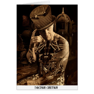 Docteur Crevan Steampunk Cyborg