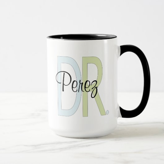 Docteur de doctorat Mug (Droite)