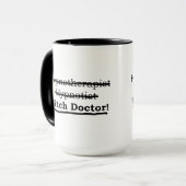 Docteur de sorcière tasse (Devant gauche)