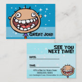 Docteur. Dentiste. Pédiatre. Prochain rendez-vous (Devant / Derrière)