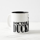 Docteur Duck Mug de Lee Gracie (Devant gauche)