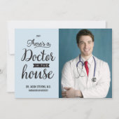 Docteur en Maison Faire-part Médicale de diplôme (Devant)