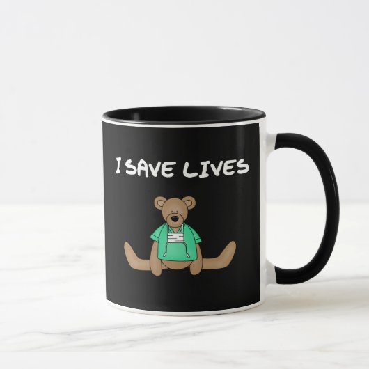 Docteur I Save Lives Mug (Droite)