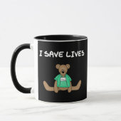 Docteur I Save Lives Mug (Gauche)
